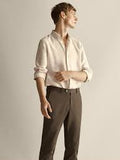 FAM CLOTHING ARTICLE #8338 BEIGE SHIRT