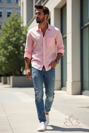 FAM CLOTHING ARTICLE #8339 PINK SHIRT