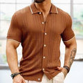 FAM CLOTHING ARTICLE #8310 BROWN T SHIRT
