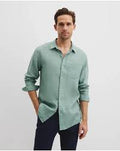 FAM CLOTHING ARTICLE #8317 GREEN SHIRT
