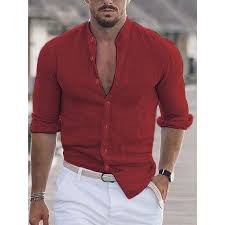 FAM CLOTHING ARTICLE #8303 RED SHIRT